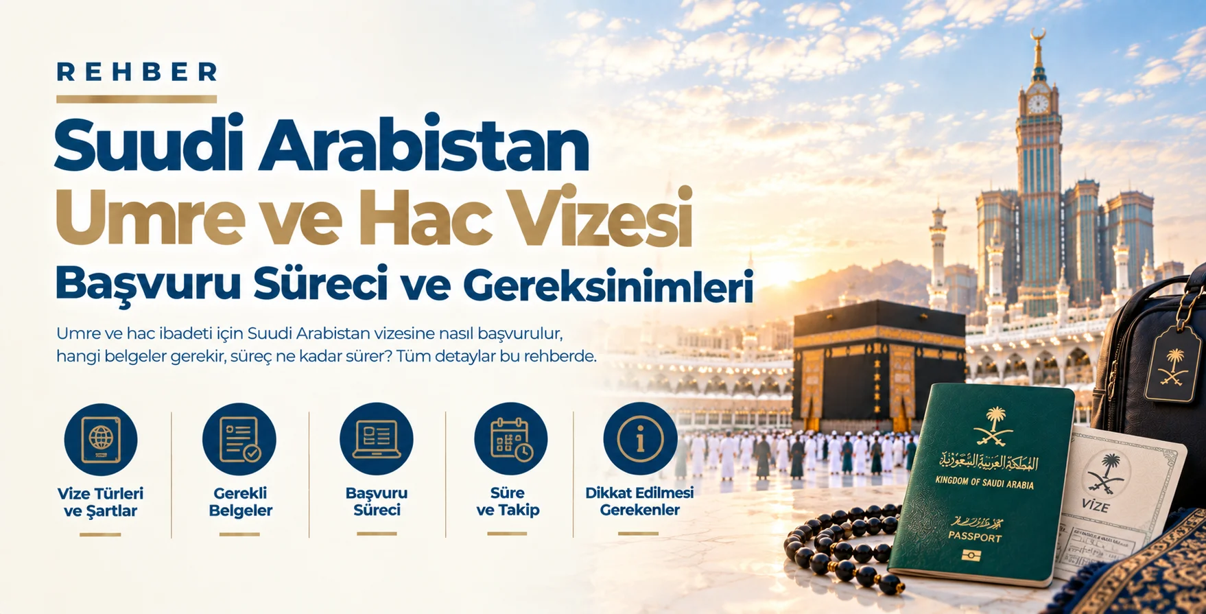 Suudi Arabistan Umre ve Hac Vizesi: Başvuru Süreci ve Gereksinimleri