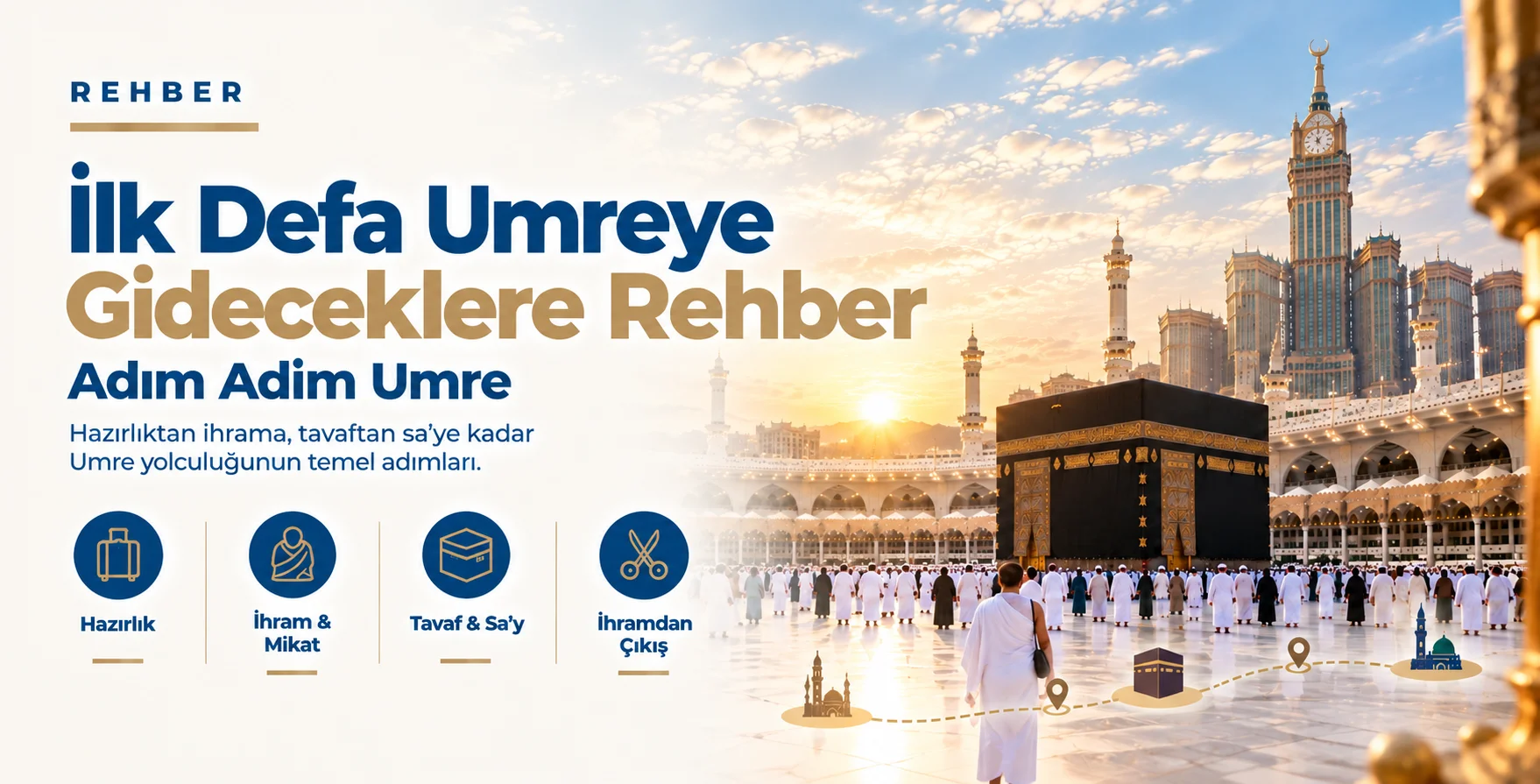 İlk Defa Umreye Gideceklere Detaylı Rehber: Adım Adım Umre