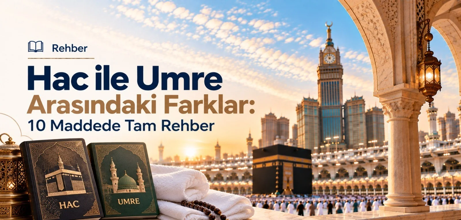 Hac ile Umre Arasındaki Farklar: 10 Maddede Tam Rehber (2026)